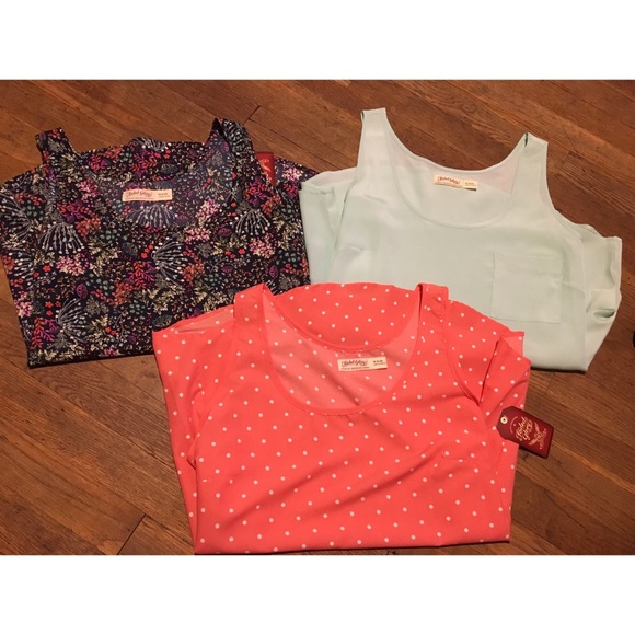 Tops - 3 tank tops NWT